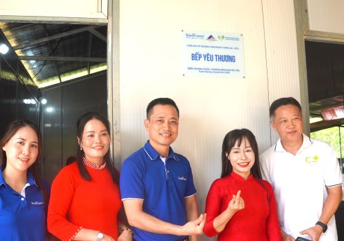 TONMAT GROUP ĐỒNG HÀNH TRAO BẾP YÊU THƯƠNG TẠI TUYÊN QUANG